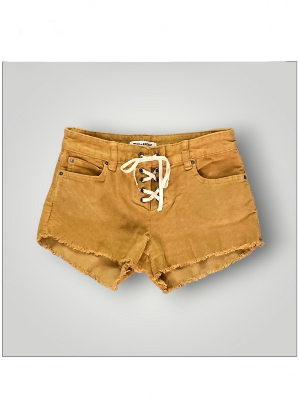 Billabong Lite Hearted Corduroy Shorts